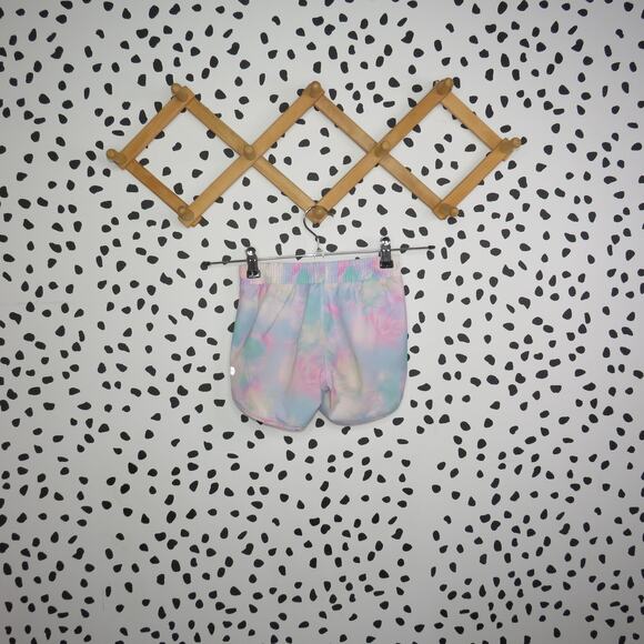 All in Motion Pink Tie Dye Athletic Girls Running Shorts - Picture 3 of 5